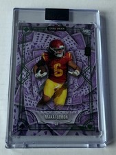 2025 Wild Card MAKAI LEMON PRC REAL 1/4 2025 Biletnikoff Winner SP