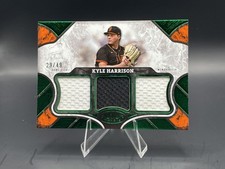 KYLE HARRISON SF Giants 29/49 Game Used Patch SSP 2025 Topps Tier One #T1R-KHA