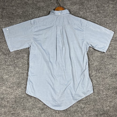 VINTAGE 50s 60s Sandy Mac Donald Popover Shirt Medium Oxford Pullover Ivy - Picture 7 of 11