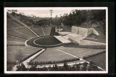 Ansichtskarte Berlin, Reichssportfeld, Olympia 1936, Dietrich Eckardt-Bühne 