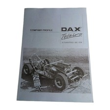 Dax Tojeiro Company Profile Vintage Paperback Book