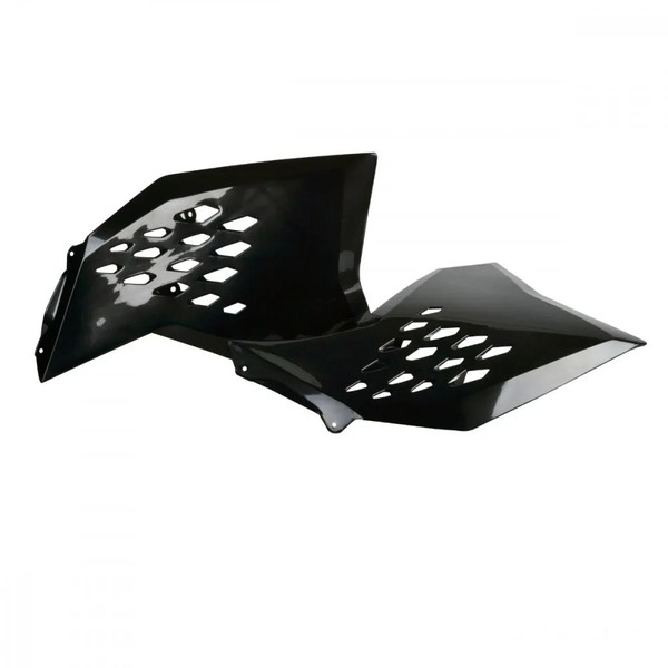 KüHlerabdeckung Schwarz FüR KTM EXC 250 2T Sixdays Bj. 2009-2011-image