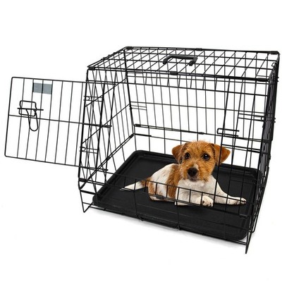 Car Crate Slanted Dog Crate Barkshire Sloping Dog Car Crate Medium