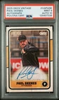 PSA 9 / AUTO 10 - 2025 Onyx Vintage PAUL SKENES On Card AUTO (7338)