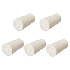 5Stk. 16-23mm Beige Bohren Silikonstopfen f&uuml;r Kolben Reagenzglas Stopfen