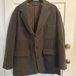 Ike Behar Aspen Men's Wool Blazer Sportcoat Jacket 38R made in Canada 