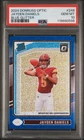 2024 PANINI DONRUSS OPTIC BLUE GLITTER #248 JAYDEN DANIELS ROOKIE RC PSA 10