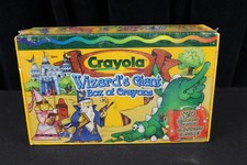 1999 Crayola Wizards Giant Box of 120 Crayons Set Rare Sealed