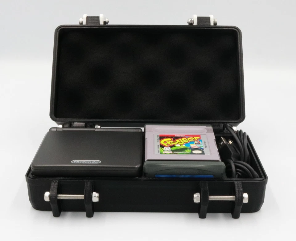 Game Boy Advance SP Protective Carrying Case -Holds Original GBC GBA Games & USB - Image 2 of 4