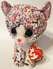 Ty Flippables Confetti The Kitty Plush Multicolor