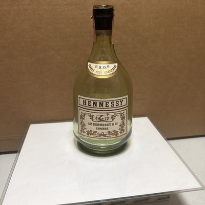Hennessy VSOP Cognac Grande Fine Champagne 1950-60s green glass Empty