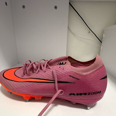 Nike Mercurial Air Zoom Fußballschuhe Stollen Rosa/Orange EUR 45,5