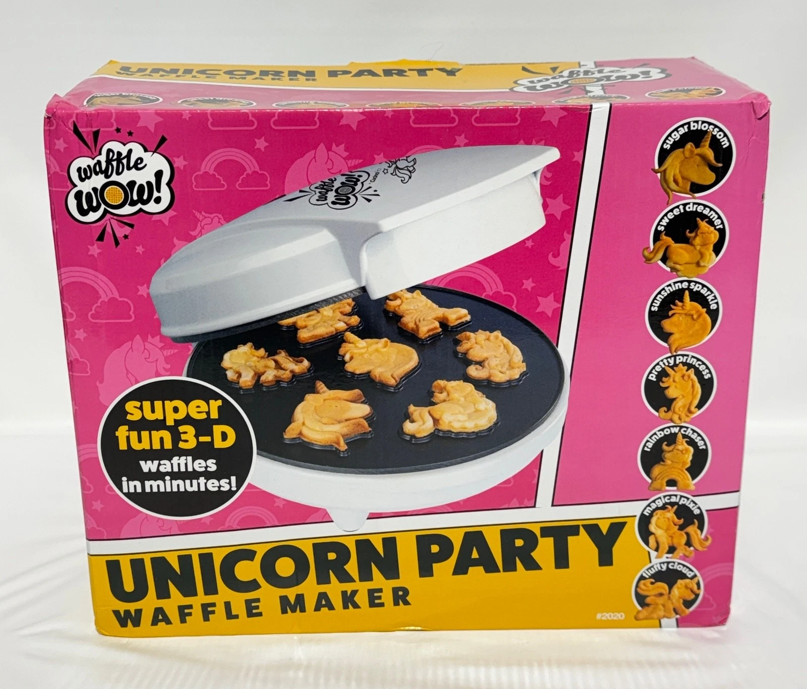 Waffle Wow Mini Unicorn Waffle Maker Unicorn Party