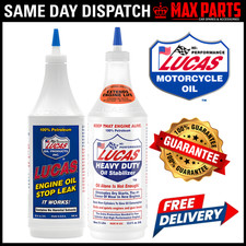 Lucas Oil Stabilizer 1L + Stop Leak 946ml Engine Treatment Combo Pack