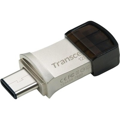STICK 128GB Transcend JetFlash 890 USB3.1 Typ-C/A TS128GJF890S (0760557846154)