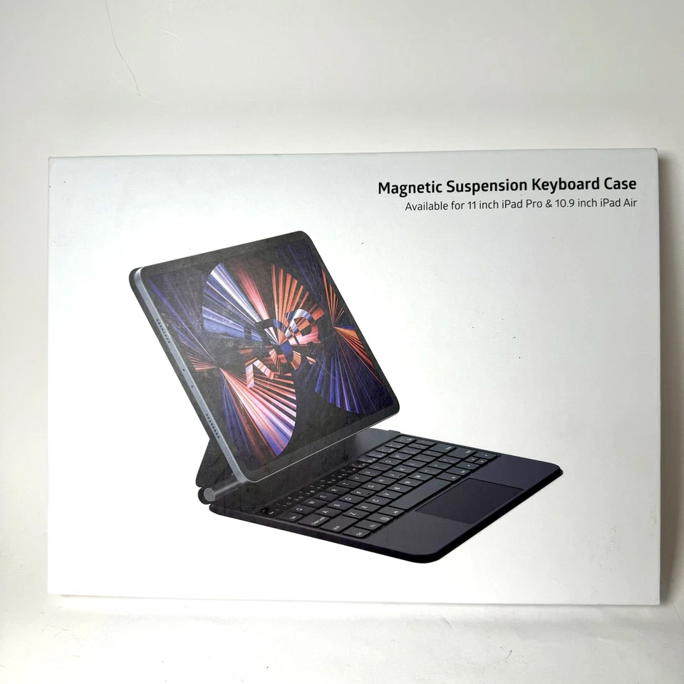 Funda con teclado con suspensión magnética para iPad Pro de 11" y iPad Air de 10,9" usada probada Foto 2 de 4