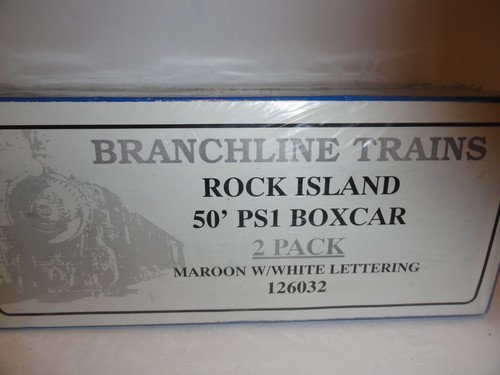 Branchline Ho 50’ PSI Caja Coche Rock Island Paquete de 2 # 126032 Granate con Letra Blanca | Zustand: New