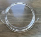 Pyrex P-270-C Clear Glass Replacement Lid Corning Ware Round Grab It