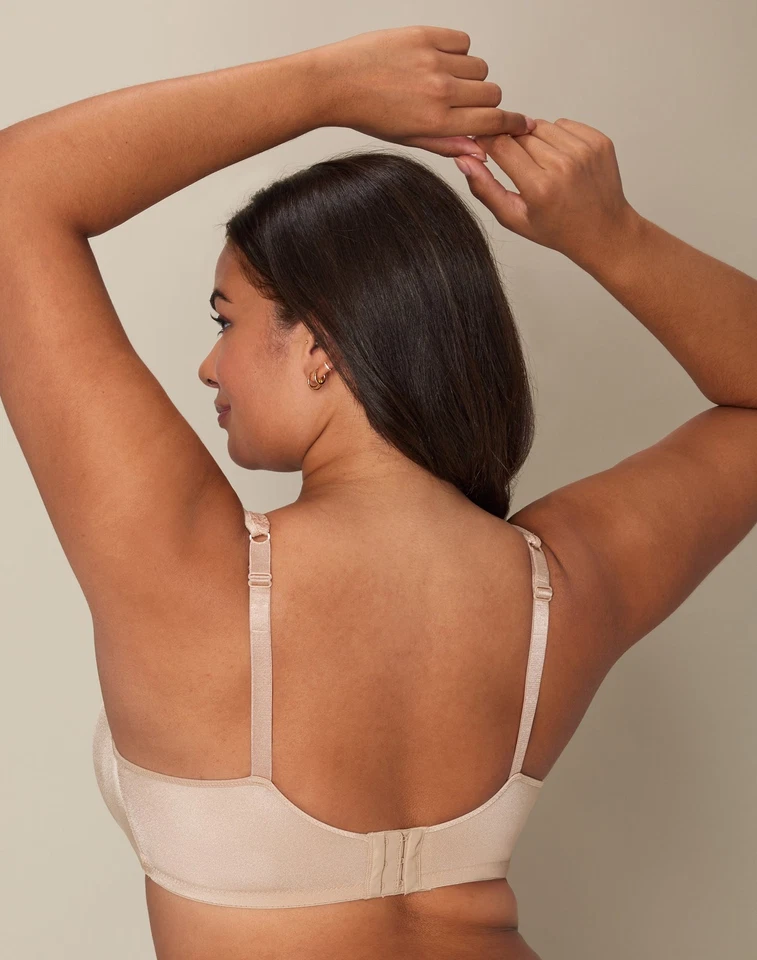 Playtex Secrets Underwire Smoothing Balconette T-Shirt Bra Women's - Image 3 of 4