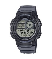 Casio Armbanduhr AE-1000W-8AVEF Digital Casio Collection Grau Stoppuhr