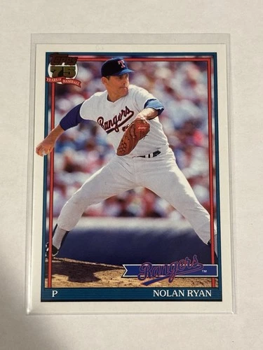 2026 Topps Series 1 Nolan Ryan 1991 Insert Texas Rangers #T91-97