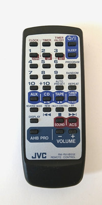 Original JVC RM-RXVB55E Fernbedienung Remote Control geprüft/tested FB1653