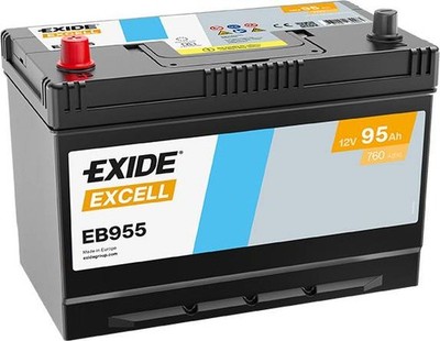 Exide EB955 Excell 12V 95Ah 720A Autobatterie inkl. 7,50  Pfand