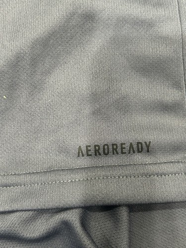Adidas Texas A&M Corpus Christi Island Lrg Aeroready Short Sleeve Grey B07 NWT - Picture 4 of 4