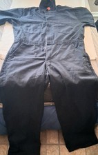 Vintage Universal Overall Coveralls Navy Blue Mechanics Uniform USA size 44RG