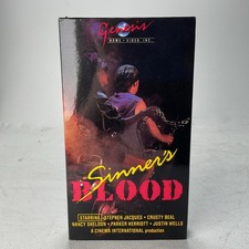 Sinners Blood (VHS) Genesis Home Video 1987