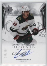 2021 Upper Deck Ultimate Collection Rookies 239/299 Connor Dewar #183 Auto 4z8