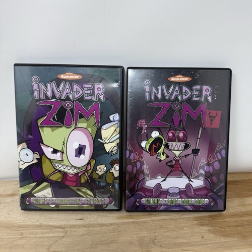 Invader Zim - Complete Vol. 1-2 DVD 2004 Nickelodeon Animated Kult Klassiker