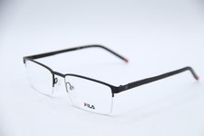 NEW FILA VF9917 COL.0531 BLACK AUTHENTIC FRAMES EYEGLASSES 55-19 K1