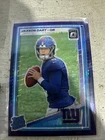 2025 Panini Donruss Optic - Rated Rookie Jaxson Dart #273 Neon Blue Prizm /