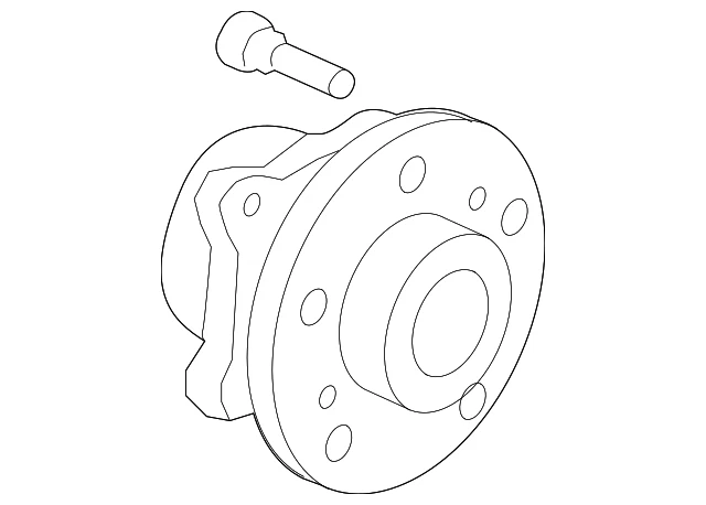 正品本田前轮轮毂轴承 44300-STX-A01 — 第 3/4 张图片