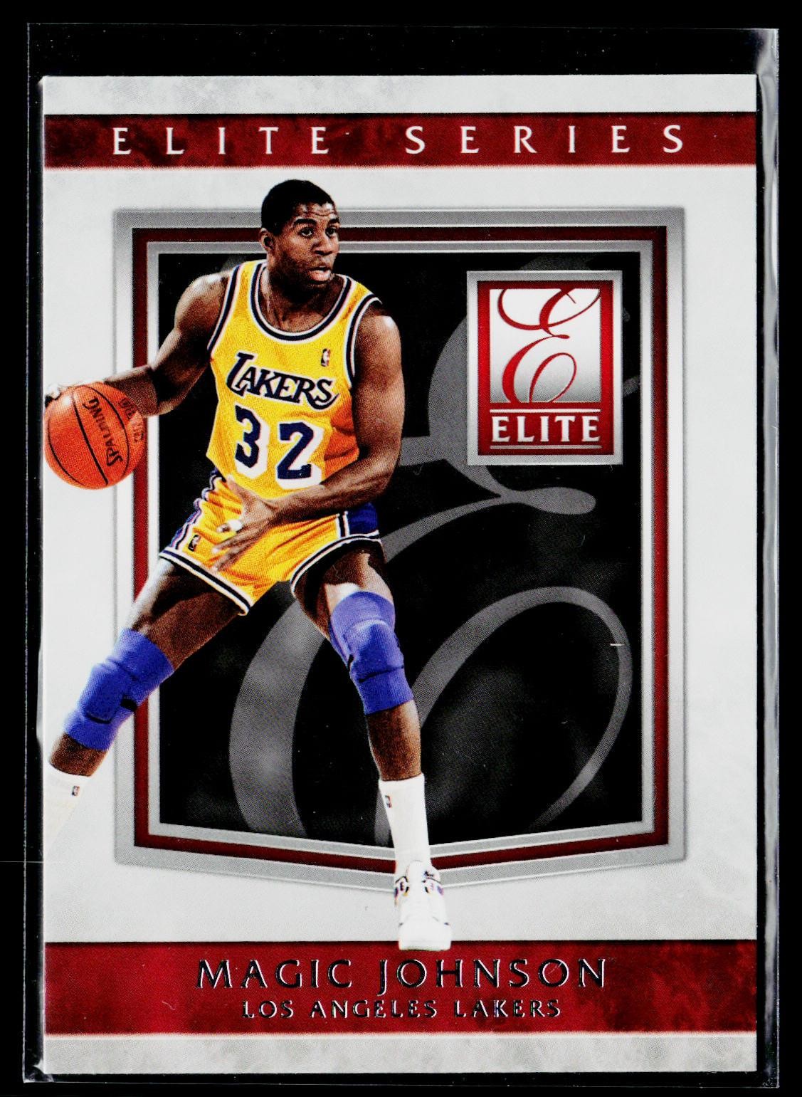2015-16 Donruss #22 Magic Johnson Elite Elite Series Los Angeles Lakers