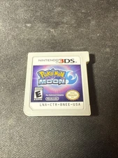 Pokemon Moon Cartridge Only Tested Working Excellent Condition