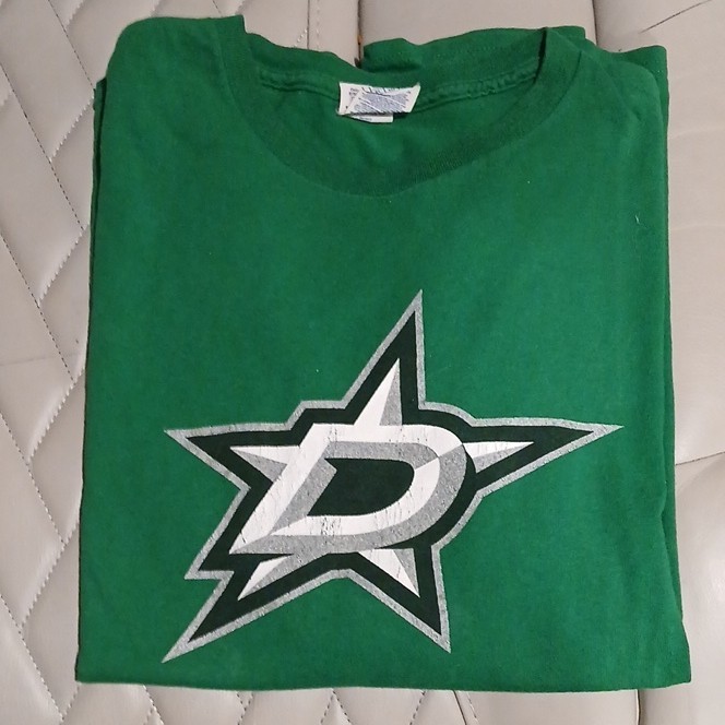 Fanatics Dallas Stars Hockey Playoffs Shirt Green T-Shirt Team Apparel 5 Shirts