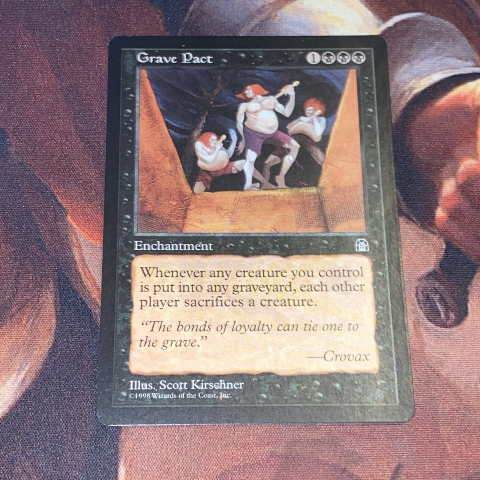Grave Pact X1 Mtg Stronghold Nm