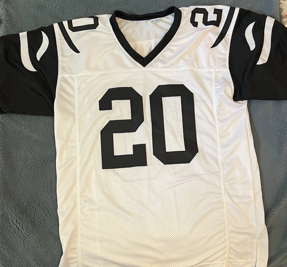 Camiseta deportiva firmada por Eli Apple de los Bengals blancos autenticación JSA Foto 4 de 4