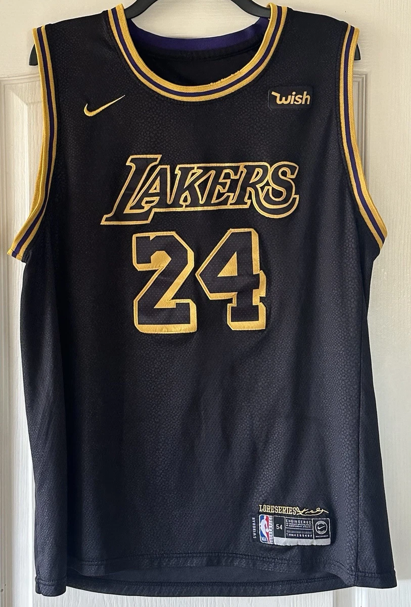 Maillot Swingman Kobe Bryant Lakers - Édition Black Hollywood 2014, Taille M, Neuf Avec Étiquettes