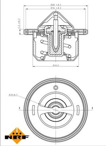 Fits NRF 725097 THERMOSTAT
