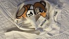 Moschino Bear White Cotton Jersey Coverall One-Piece Long Sleeve 6-9 Months — photo 4