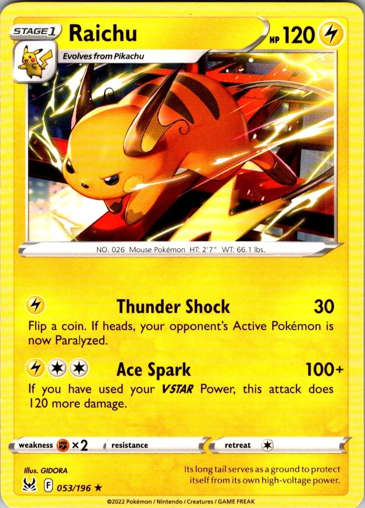 Raichu Pokemon Card for sale | eBay
