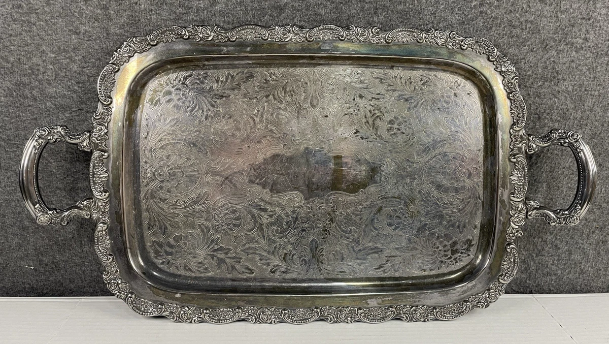 ONEIDA Antique US Silver-Plated Platters & Trays for sale | eBay