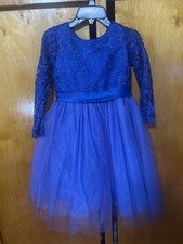 Girls Dress For Wedding, Birthday, Graduation Occasion Size 10-11Y Free Shipping