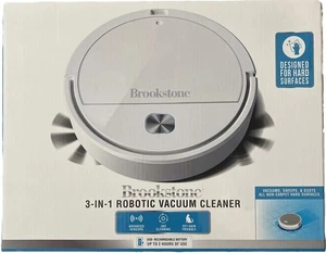 NEW Brookstone 3 Dans 1 Nettoyeur à vide robotique