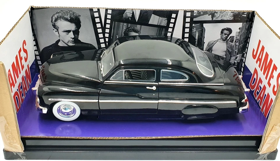 Ertl 1/18 Scale Diecast 32482 - 1949 Mercury Coupe James Dean - Black - Image 4 of 4