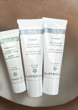 REN Clean Skincare V-Cense Revitalising Night Cream 0.5 oz/2 .17 REN Evercalm