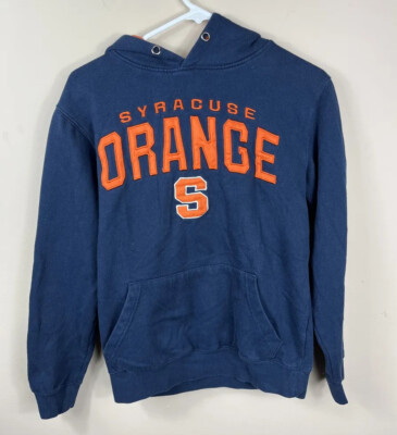 Syracuse Orangemen Hoodie Sweatshirt Navy Blue Campus Heritage Womens Sz S 